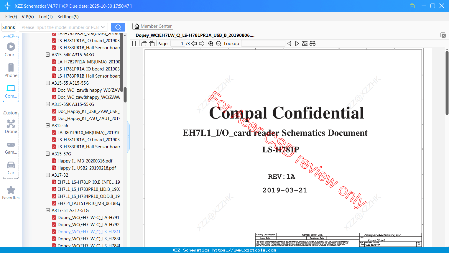 Laptop ACER Dopey_WC(EH7LW_C)_LS-H781PR1A_USB_B_20190806